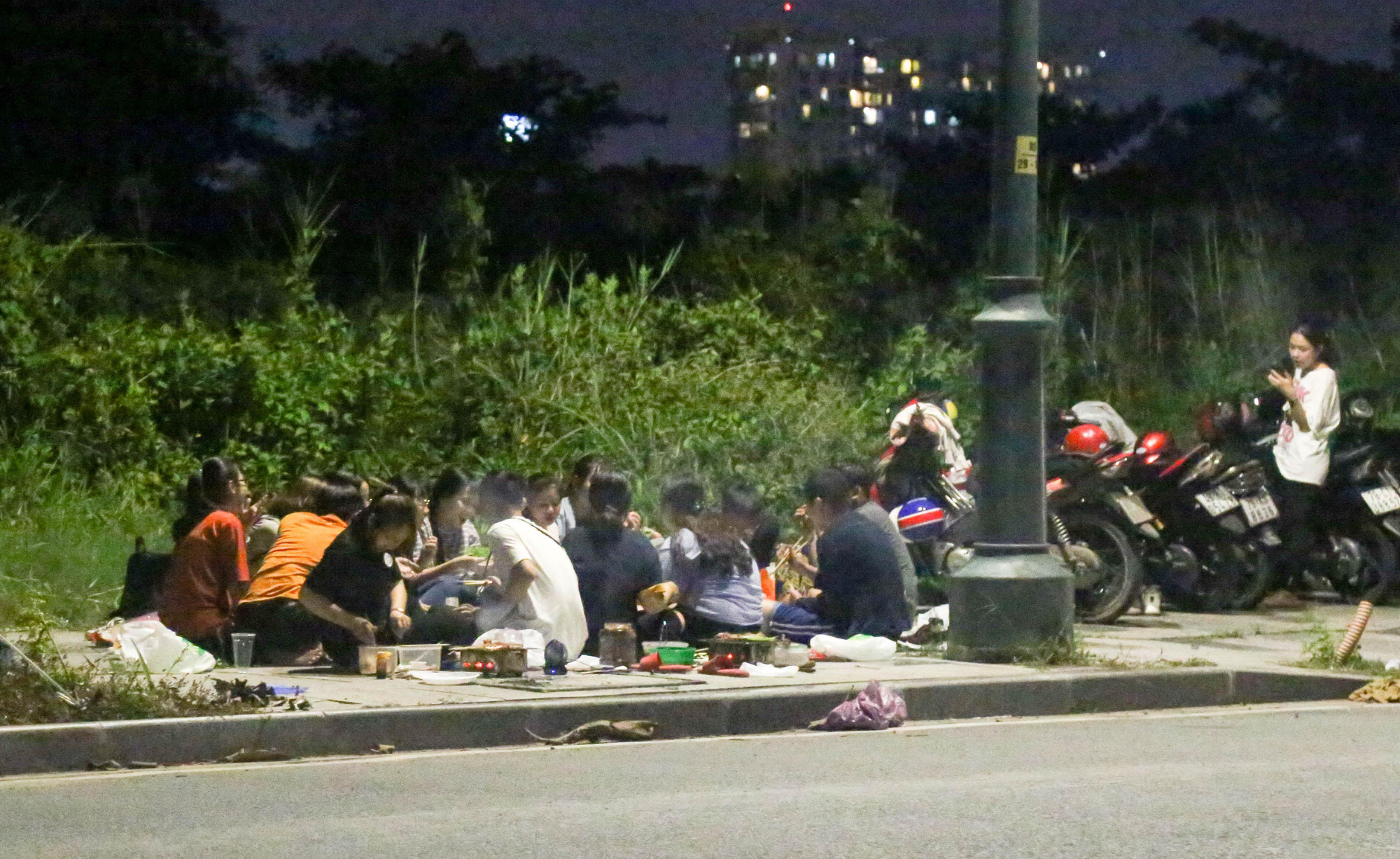 Roadside BBQ parties a headache in Ho Chi Minh City’s new urban area