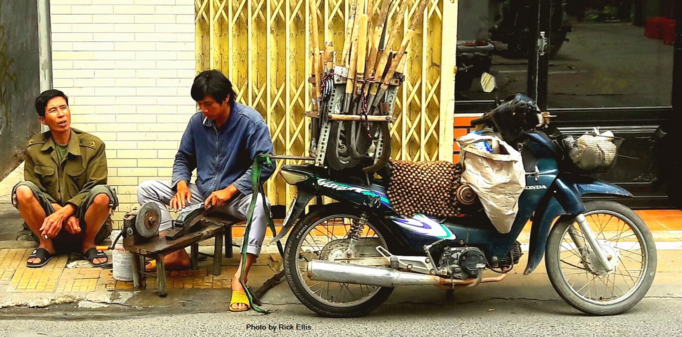Businesses on wheels in Vietnam