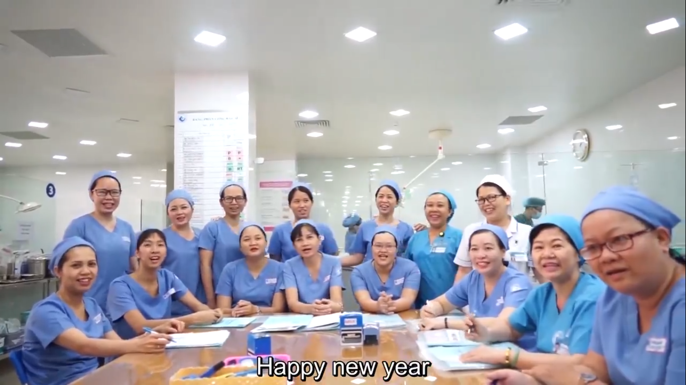 Vietnamese doctors lip-sync to ABBA’s ‘Happy New Year’ in wholesome video