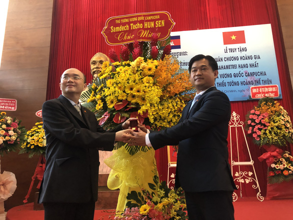 Cambodia honors late Vietnamese war hero with Royal Order of Sahametrei