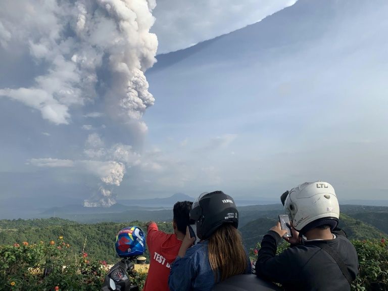 Flights halted, evacuations as Philippine volcano spews ash