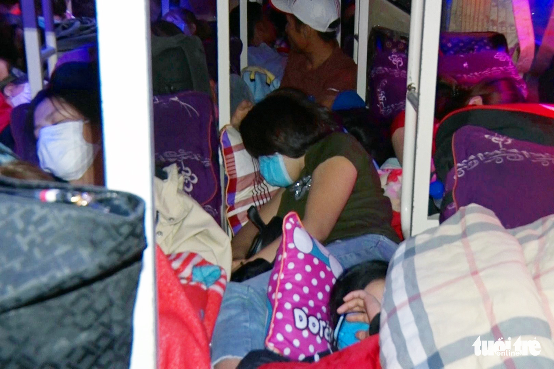 Nearly 100 packed inside sleeper bus in Vietnam’s Tet migration madness