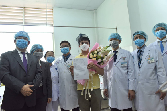 Cured novel coronavirus patient discharged from Ho Chi Minh City hospital