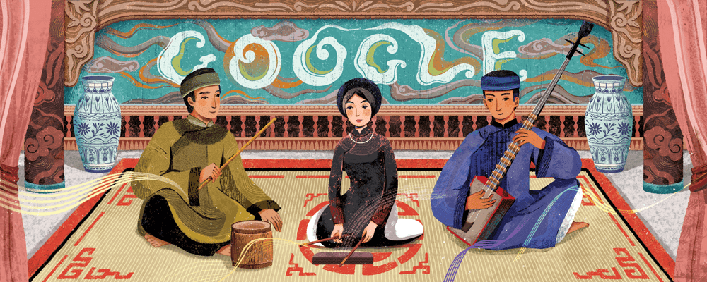 Vietnam’s ceremonial singing ‘ca tru’ honored by Google Doodle