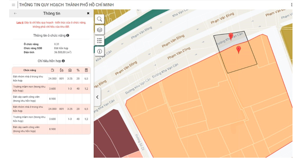 Ho Chi Minh City urban planning information is now available in English