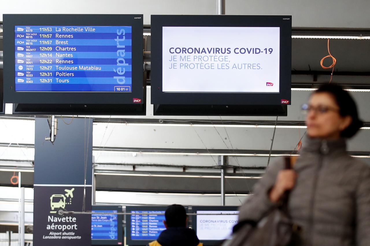 French coronavirus quarantine to spare travellers from Schengen area and UK