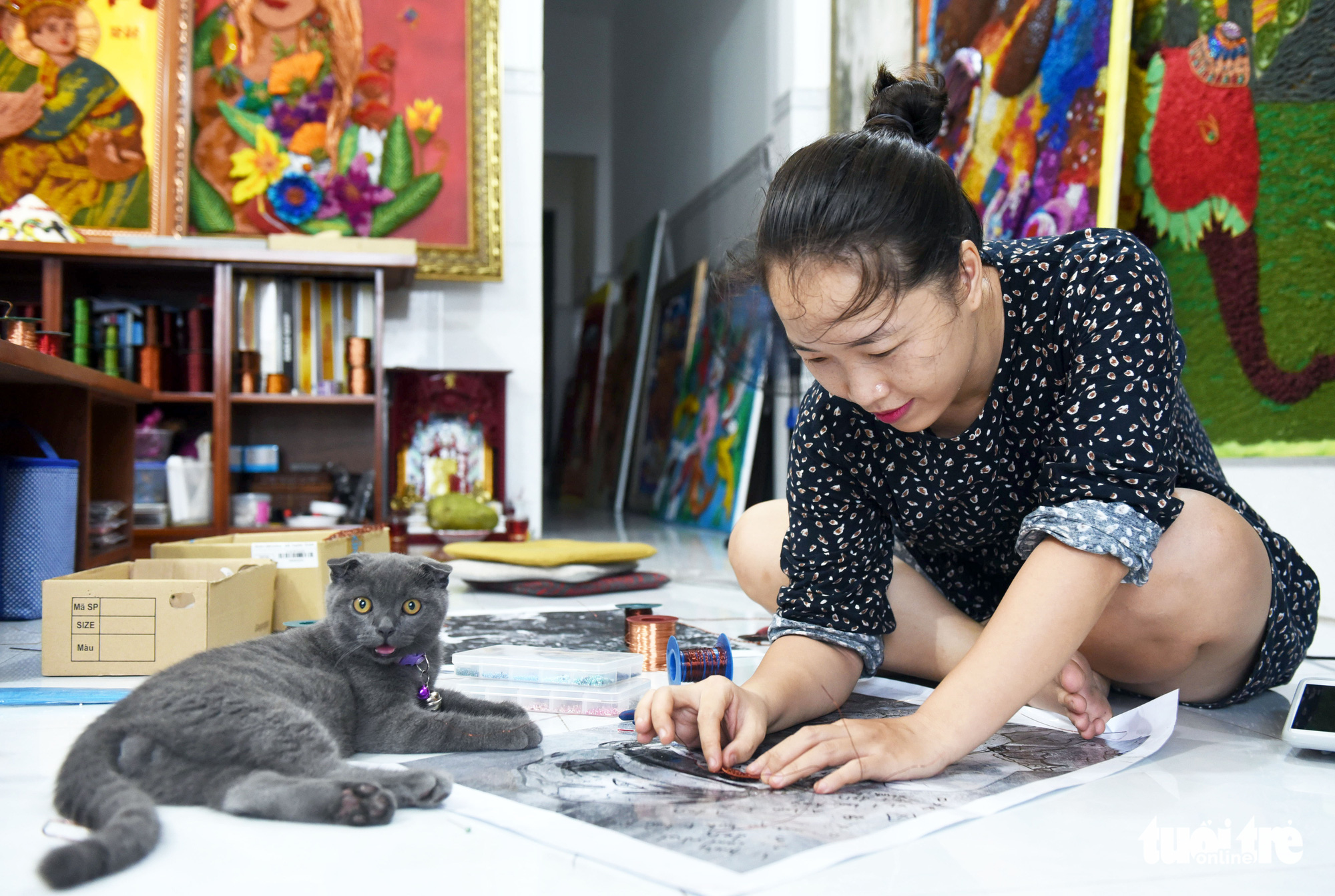 Vietnamese woman uses art to create jobs for Saigon’s disabled community