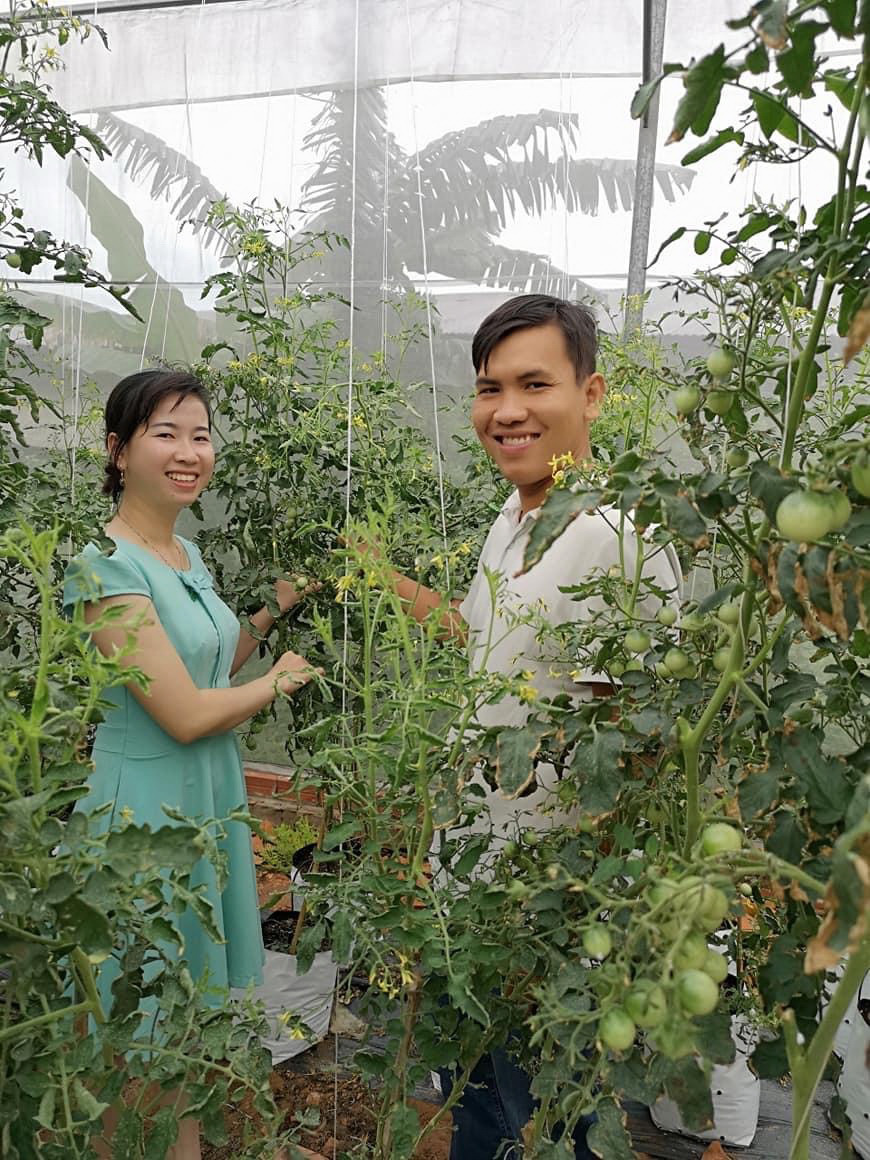 Vietnamese food tech engineer hopes to expand net house farming across Mekong Delta