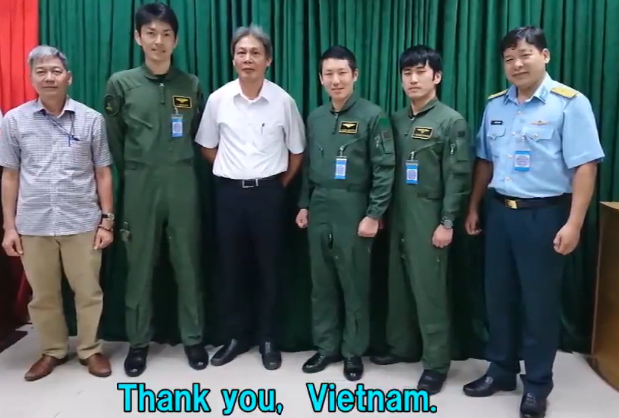 Japan thanks Vietnam for supporting crew members of military aircraft