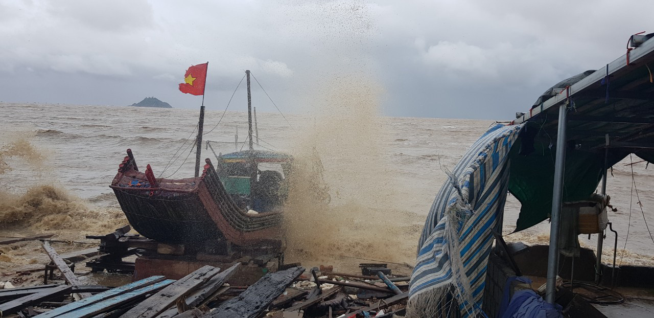 Storm Sinluka downgraded to tropical depression after landfall in north-central Vietnam