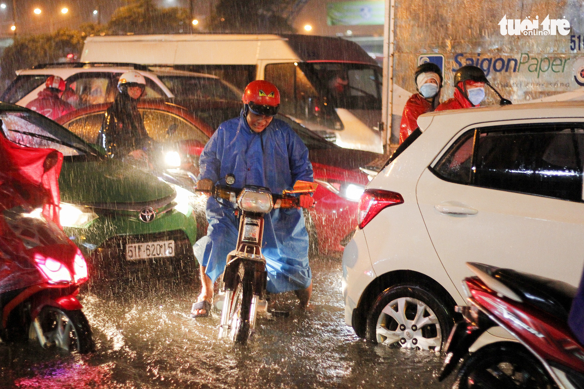 Historic downpour sinks many parts of Ho Chi Minh City