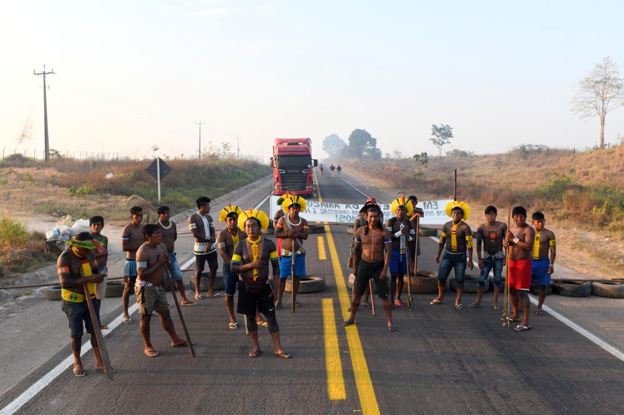 Brazil indigenous tribe ordered to end protest blocking key grains export route