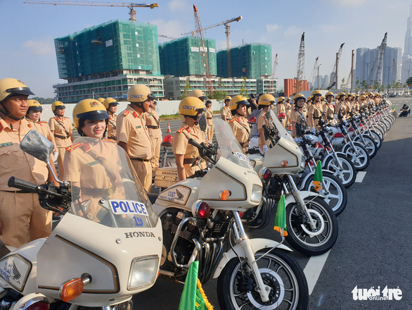 Ho Chi Minh City launches Vietnam’s first all-women police escort team