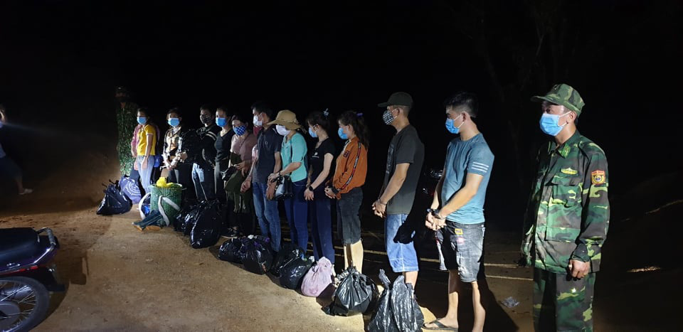 Over dozen caught attempting to illegally enter Laos from Vietnam amid COVID-19
