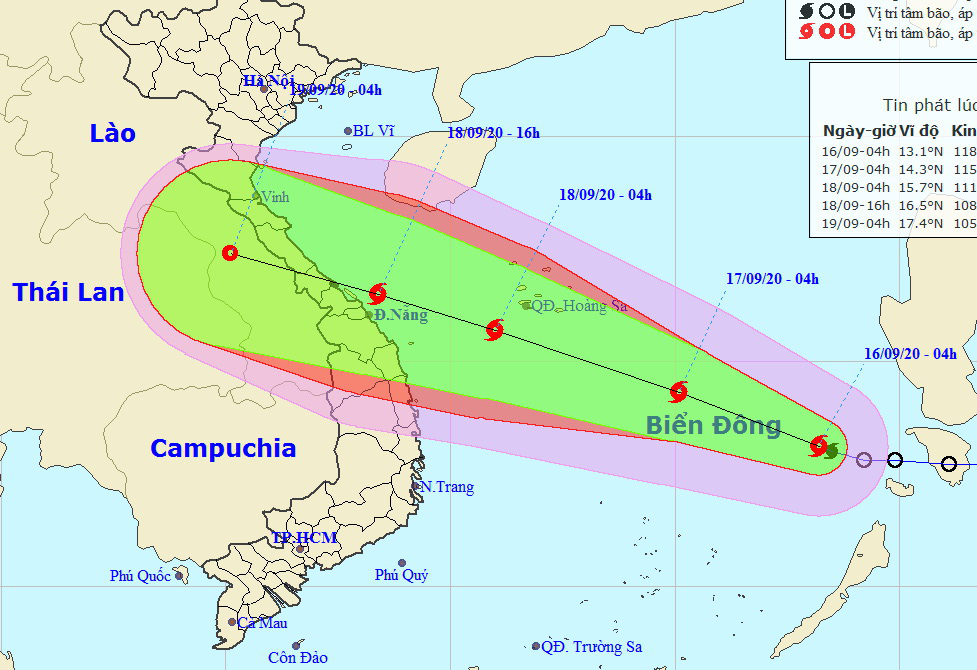 Storm Noul to pick up strength after entering East Vietnam Sea