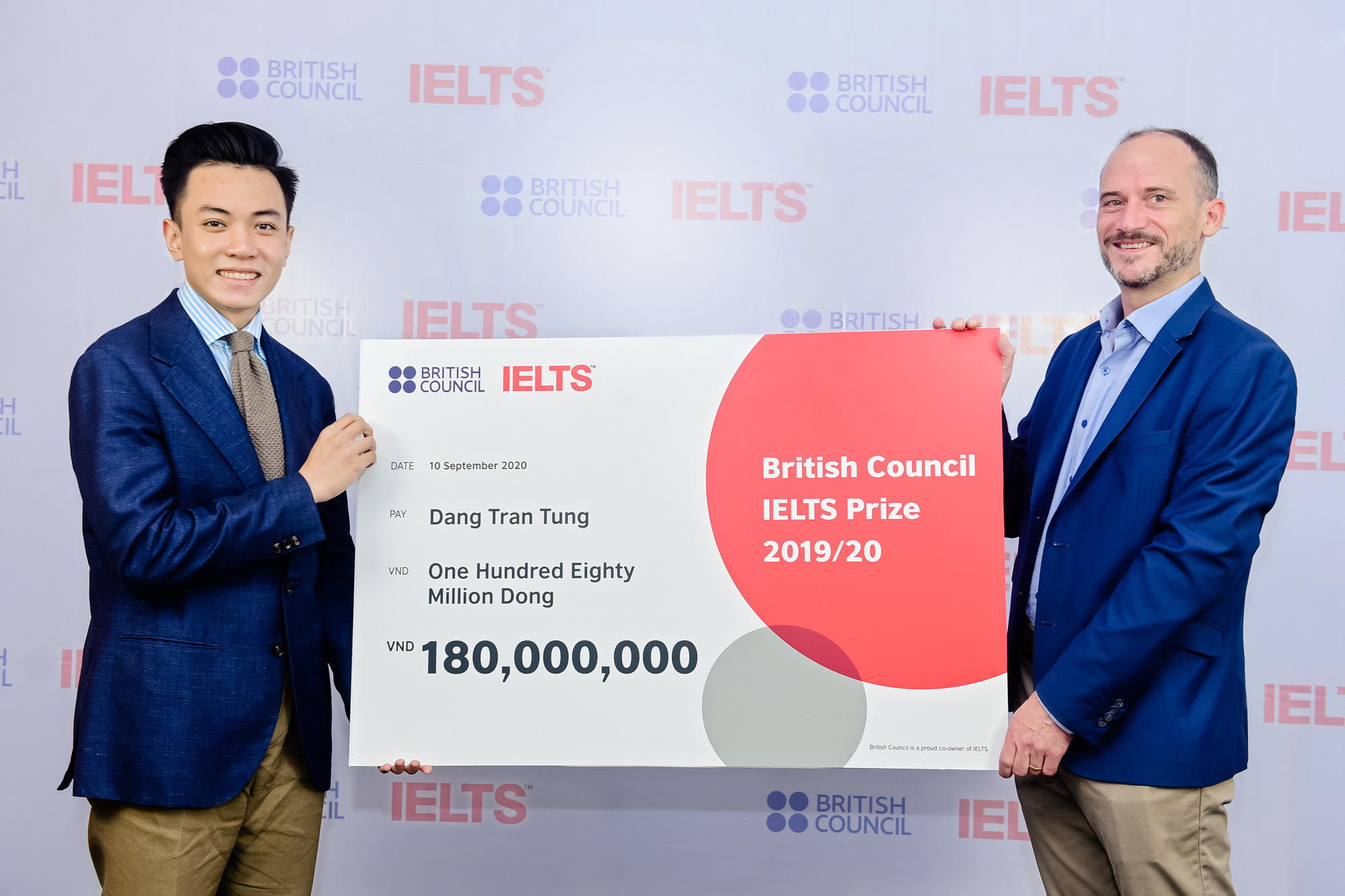 Three Vietnamese among IELTS Prize winners of 2019-20