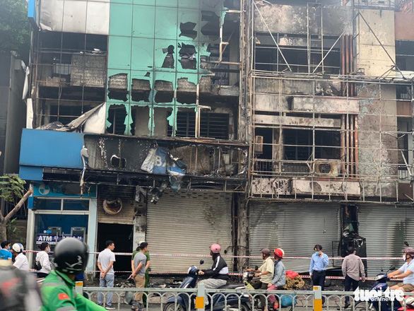 Homeless man held for allegedly causing fire at Eximbank office in Ho Chi Minh City