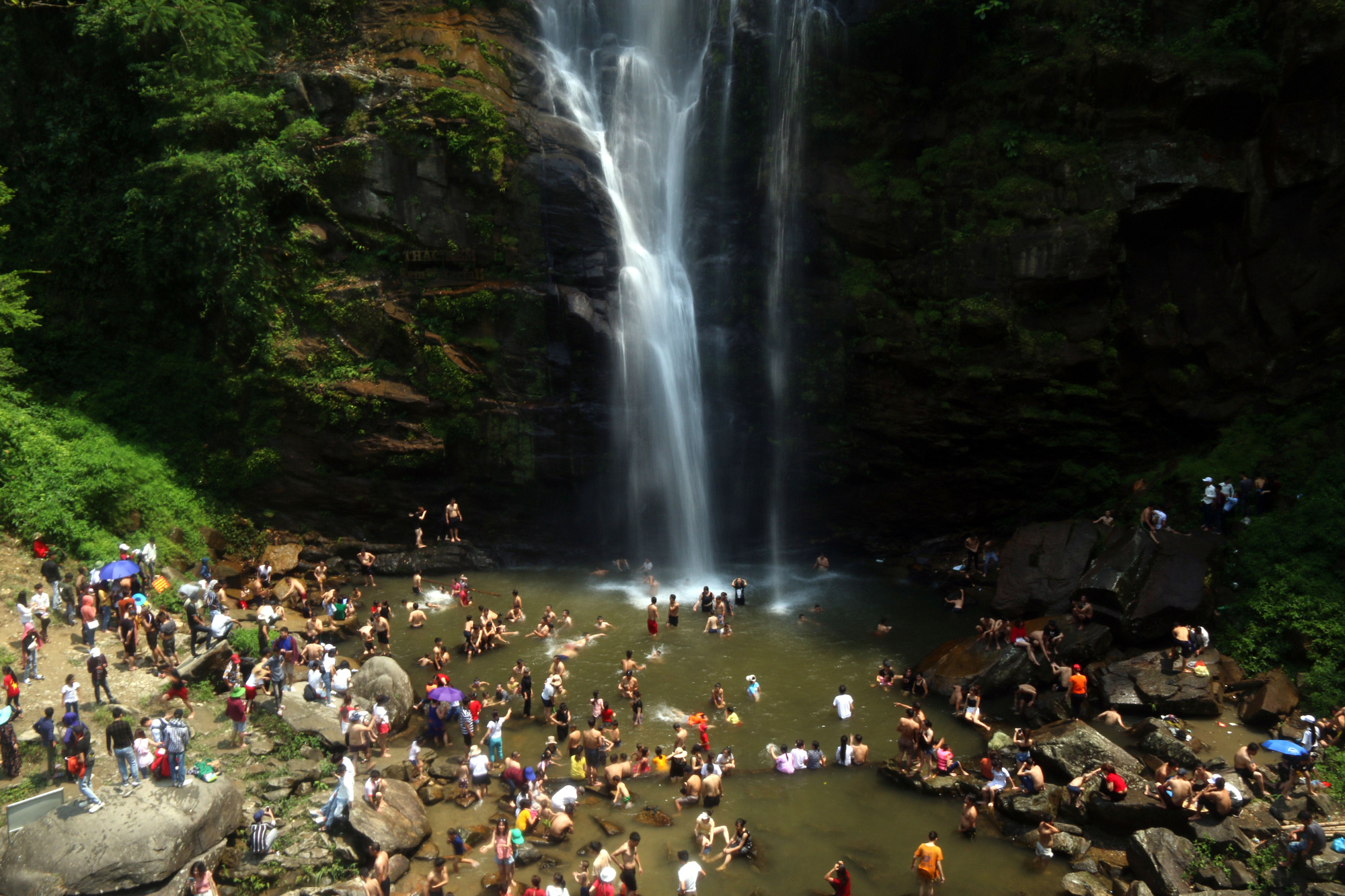 This dreamlike cascade lies deep in one of Vietnam’s national parks