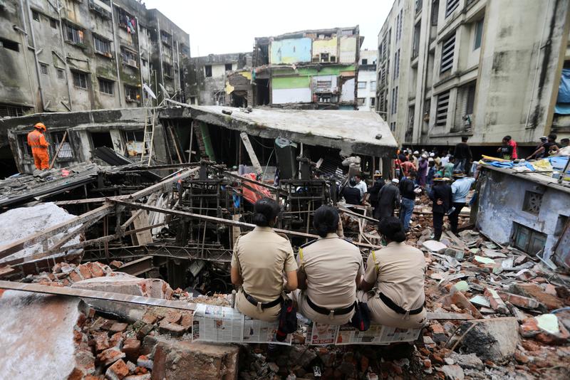 India building collapse toll climbs to 35, search and rescue efforts continue