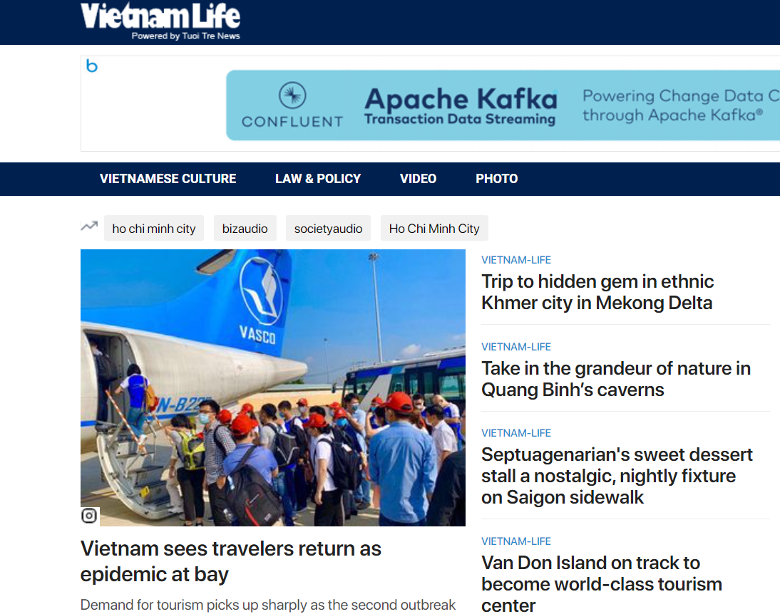 Tuoi Tre News launches Vietnam Life, a page dedicated to culture, cuisine, tourism
