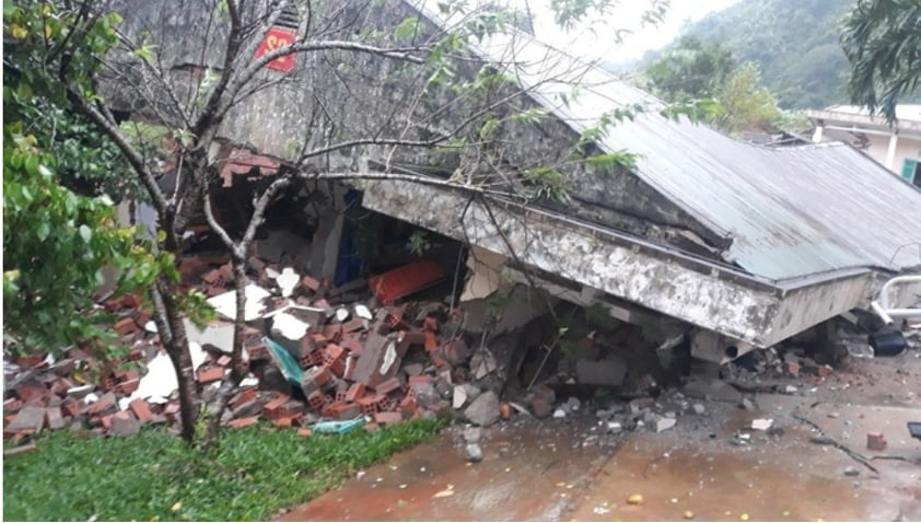 Border guard officers safe following massive landslides in central Vietnam