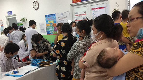 Child respiratory diseases surge in Saigon during stormy season