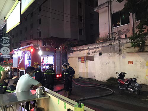 Foreigners rescued from hotel fire in Ho Chi Minh City