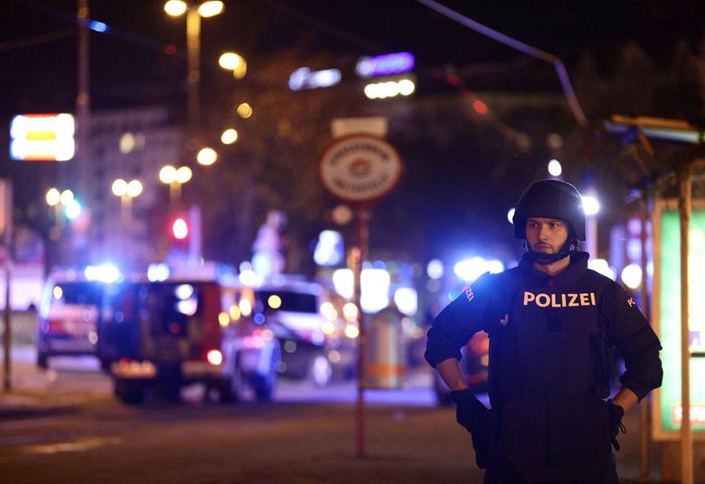 Two arrested after four killed in suspected Islamist attack in Vienna