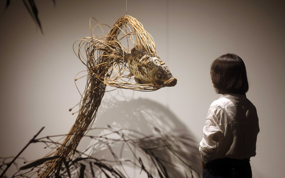 Vietnamese artist elevates rattan, bamboo in contemporary art installation