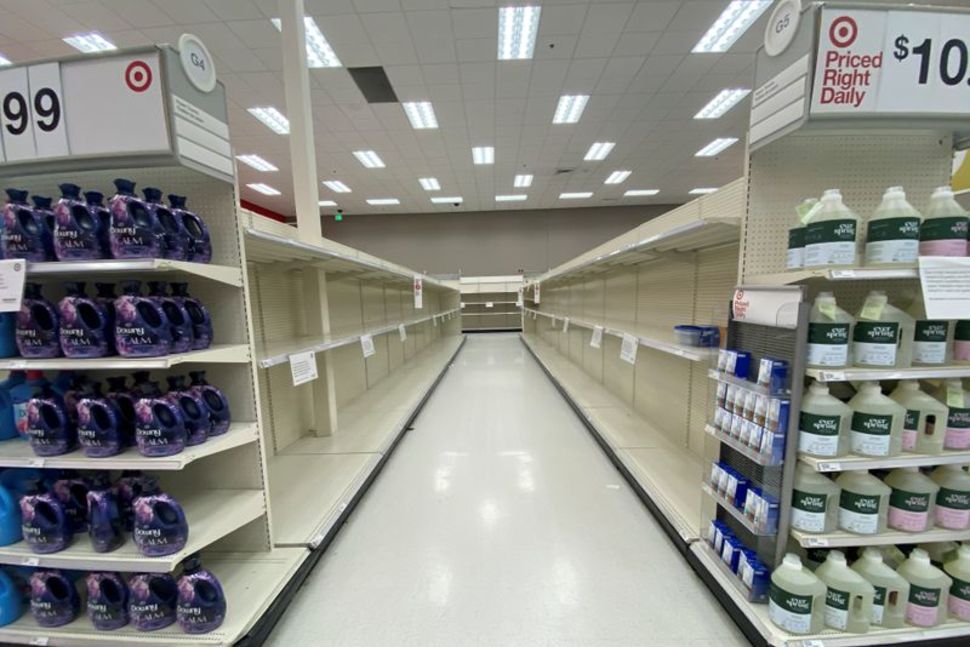 Panic buying of toilet paper hits U.S. stores again with new pandemic restrictions