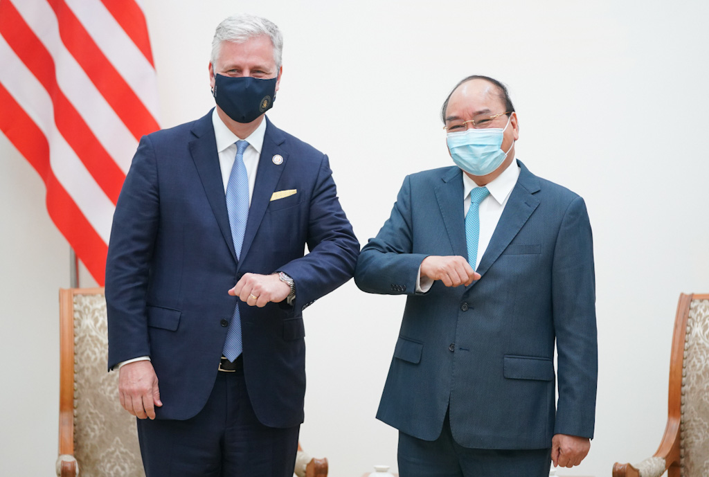 Vietnam premier, US national security adviser talk bilateral ties