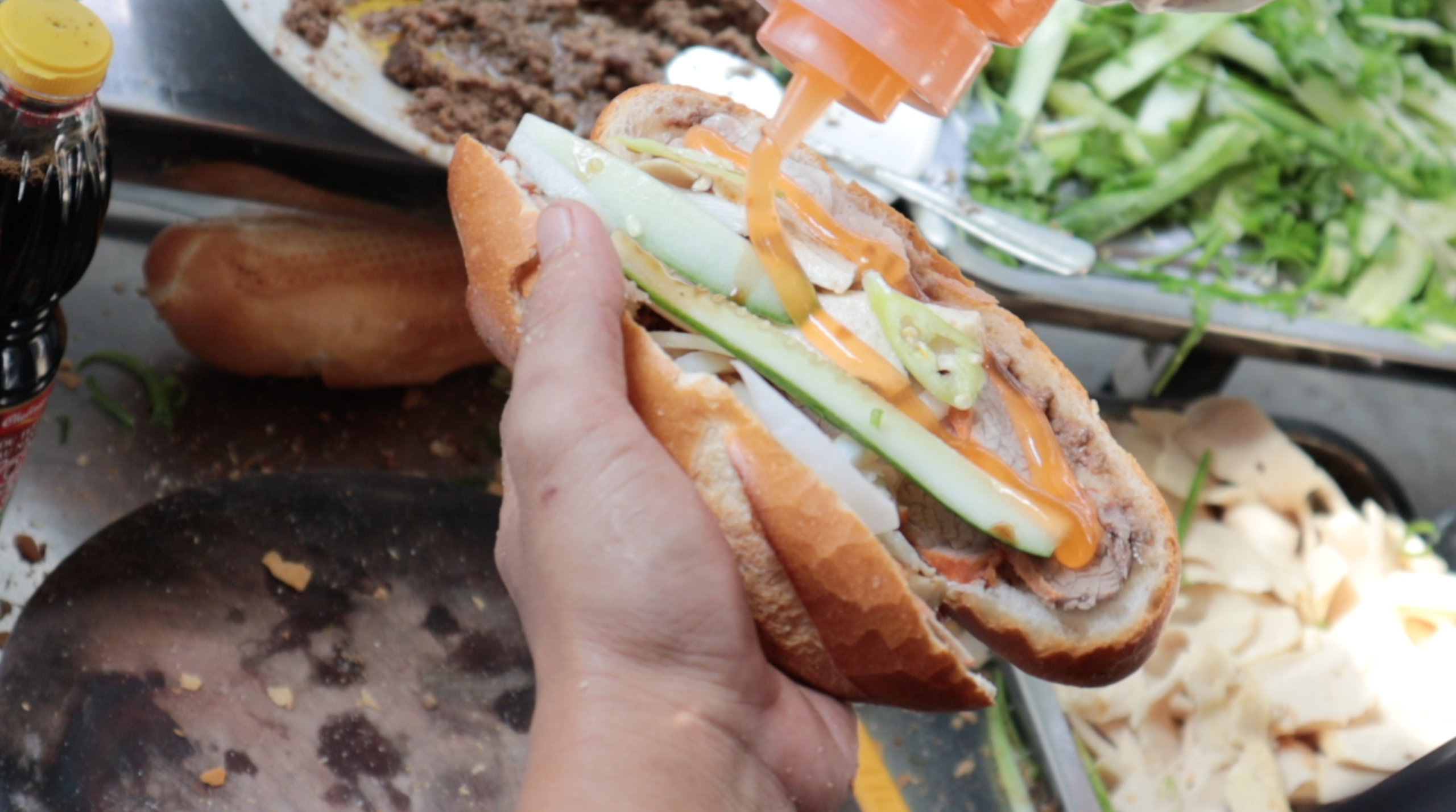 Check out this century-old 'banh mi' stand in downtown Saigon