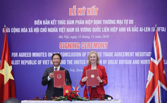 Vietnam, Britain close in on post-Brexit trade deal