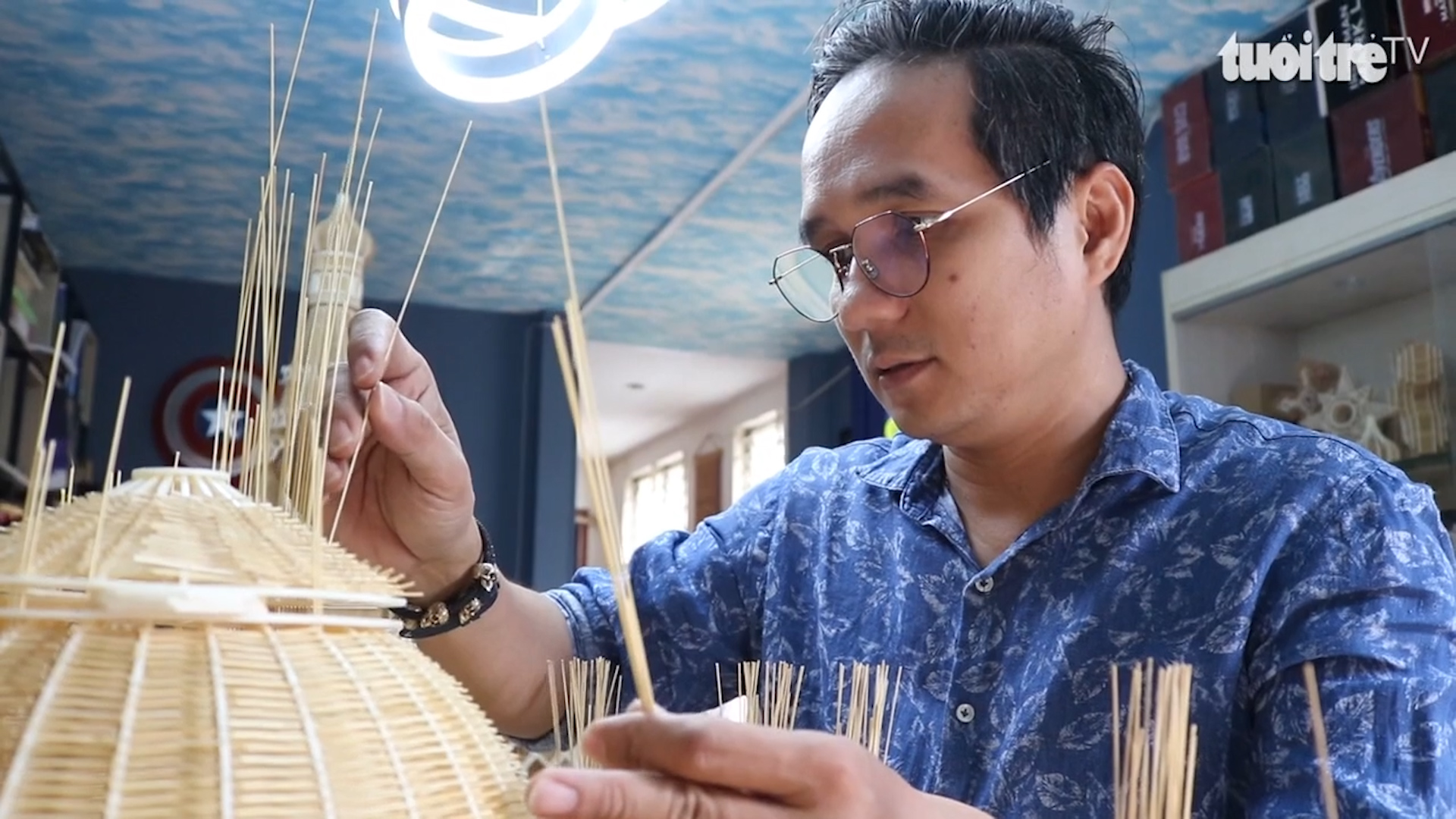 Meet Saigon man who makes replicas of world wonders from toothpicks