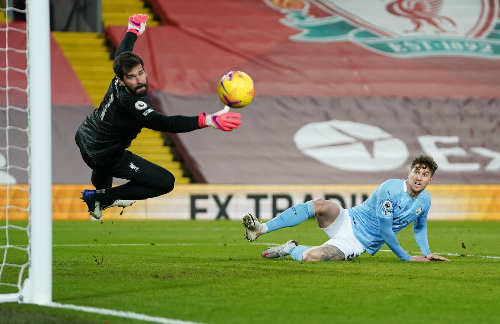Man City thrash Liverpool as Alisson suffers nightmare afternoon