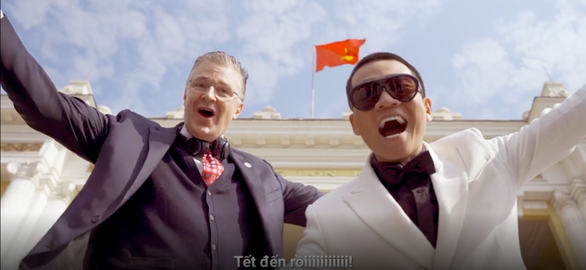 US envoy Kritenbrink lays down rhymes in surprise collaboration with Vietnamese rapper