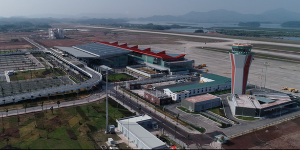 Van Don Airport in northern Vietnam reopens after one-month halt