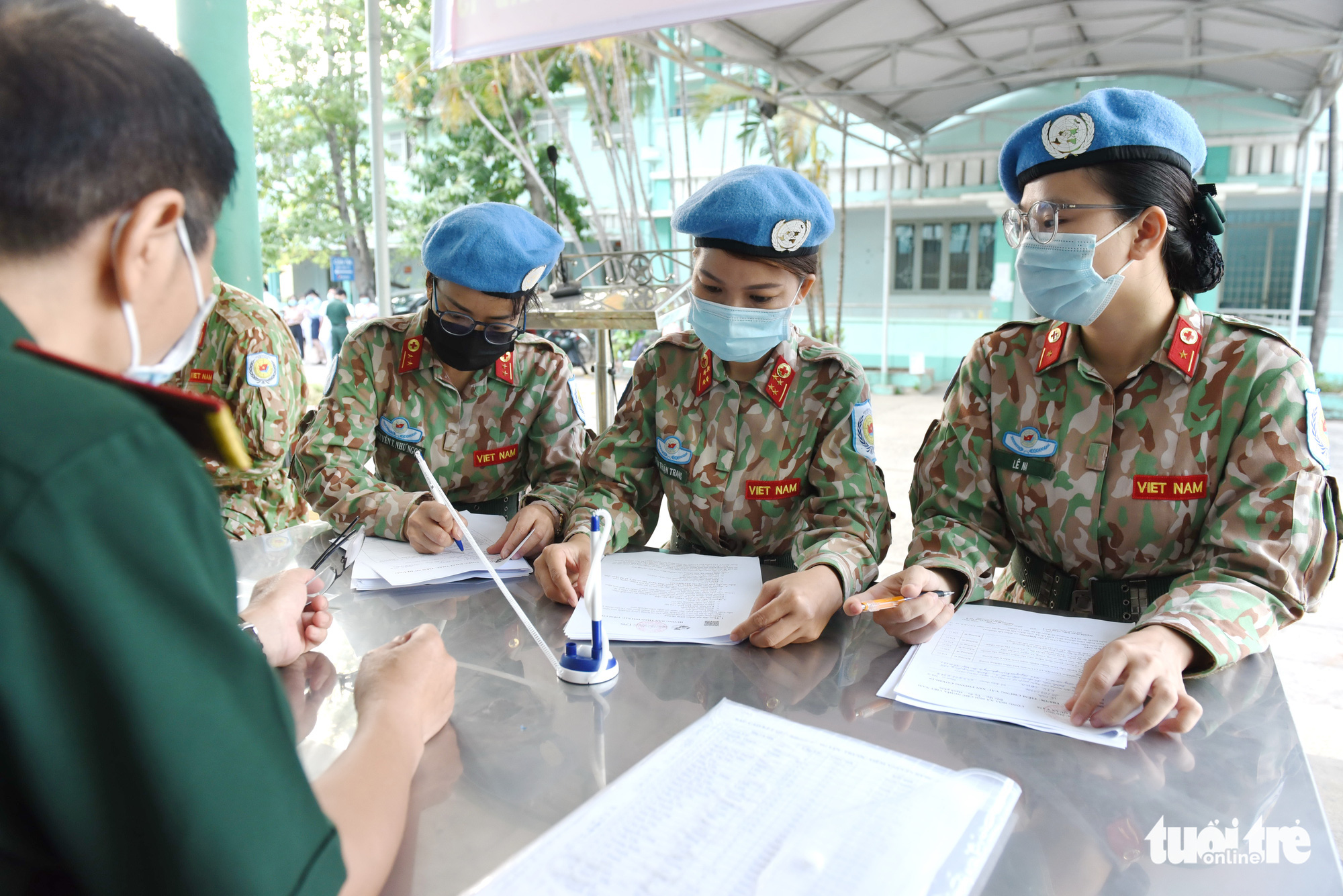 Vietnamese soldiers administered COVID-19 vaccine prior to UN peacekeeping mission in South Sudan