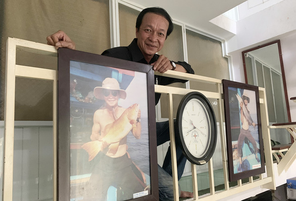 Vietnamese man fishes in father’s memory