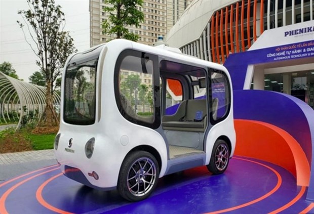 Vietnam’s first self-driving car debuts