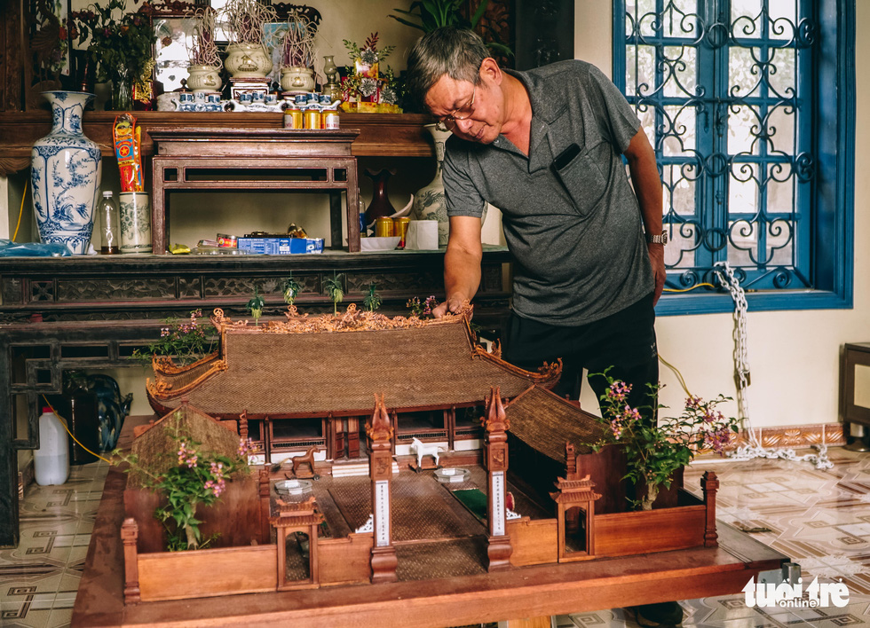 Man’s painstakingly detailed scale model a homage to traditional Vietnamese architecture