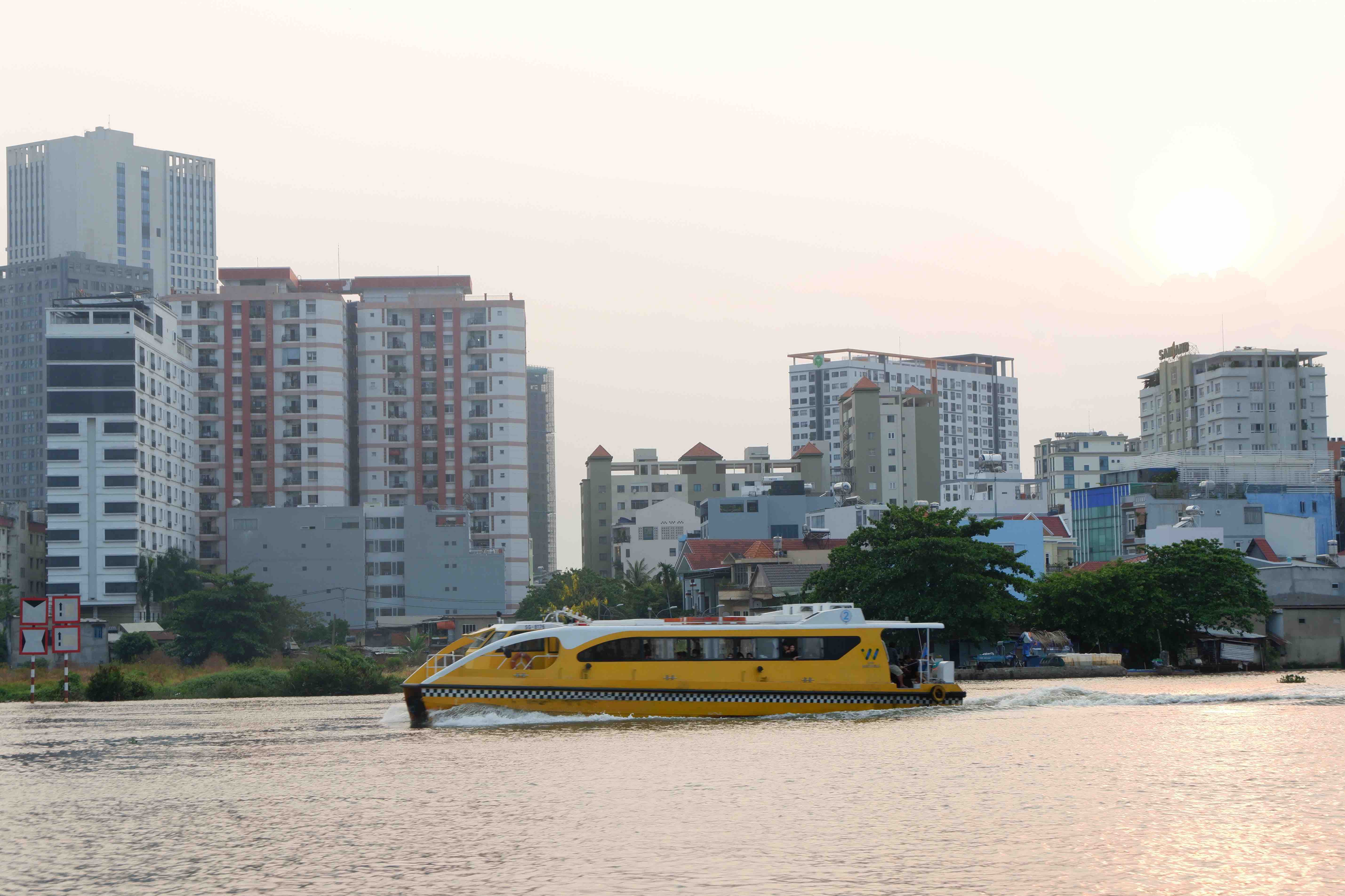 I took a cruise through Saigon by waterbus, and I was not disappointed