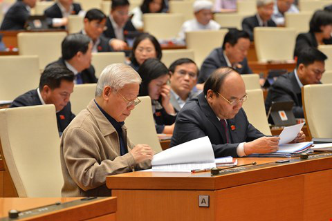 Vietnam’s National Assembly relieves Prime Minister Nguyen Xuan Phuc
