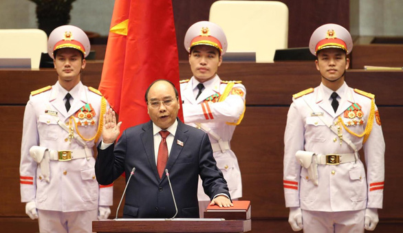 Vietnam swears in new state president