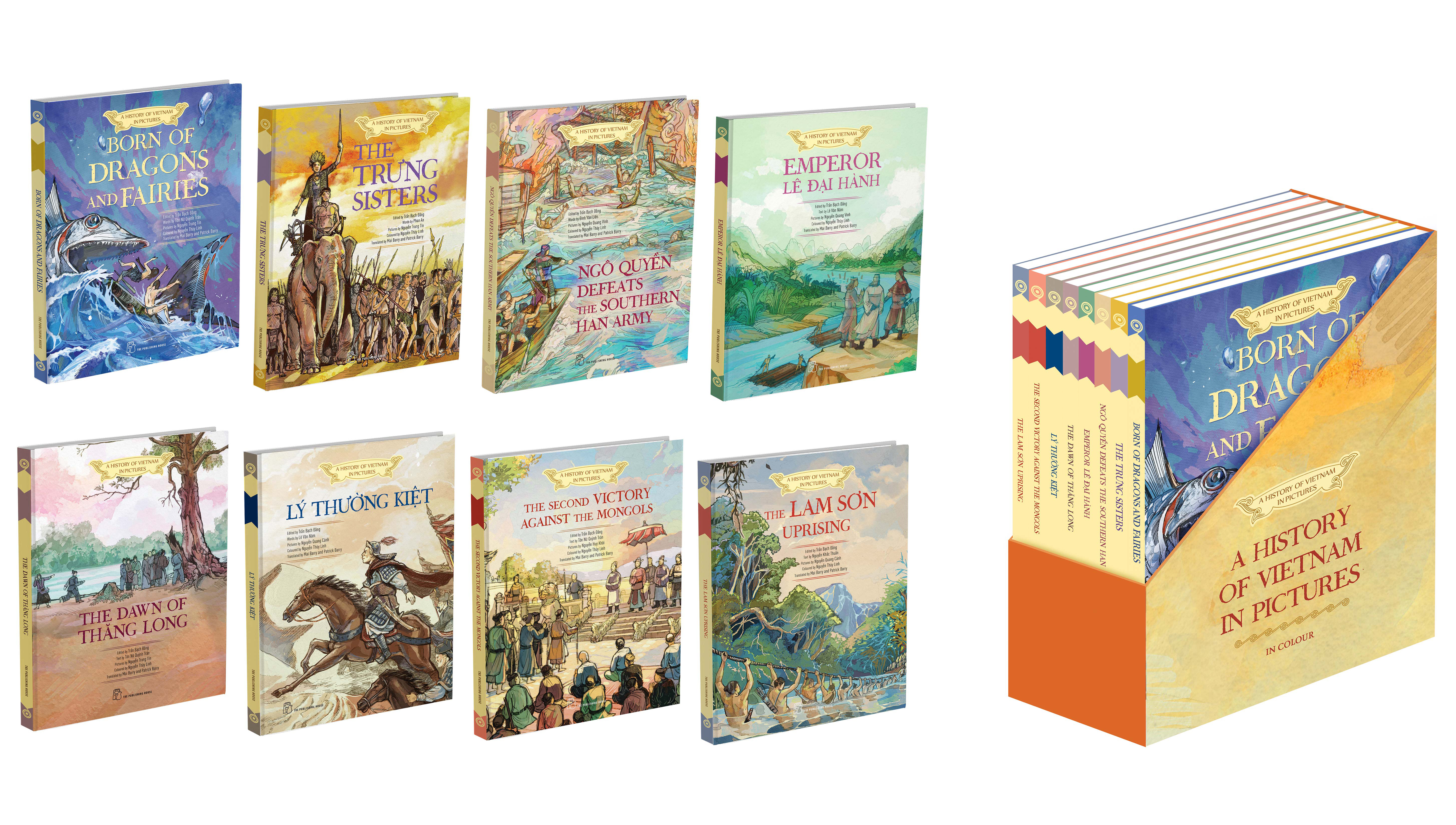 Publisher releases picture books on Vietnamese history in English