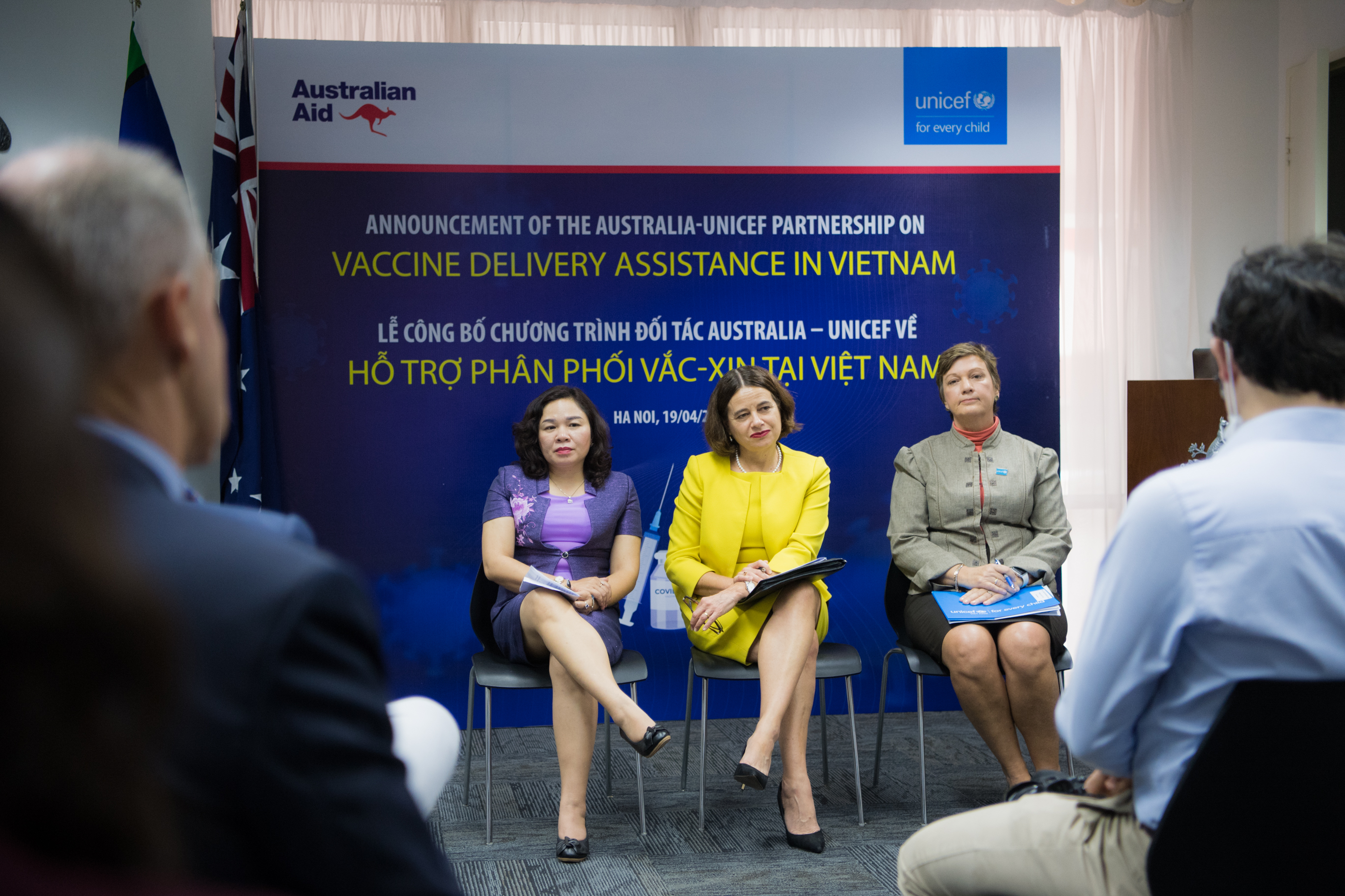 Australia, UNICEF announce $10.5mn package to support COVID-19 vaccine delivery in Vietnam