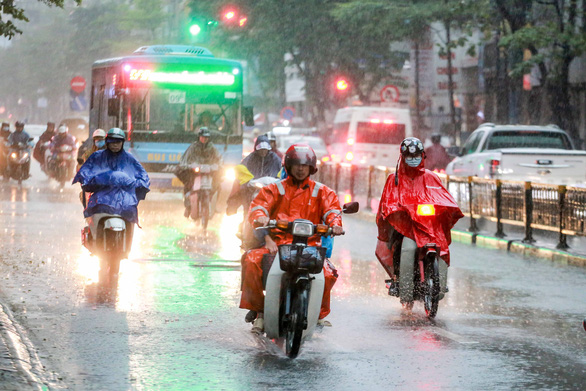 Heavy rains, with rainfall of up to 120mm, to hit northern Vietnam