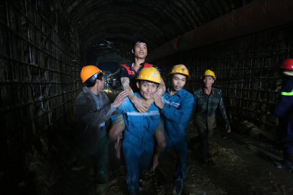 Vietnam mine emergency workers perform daring rescues deep underground, under pressure