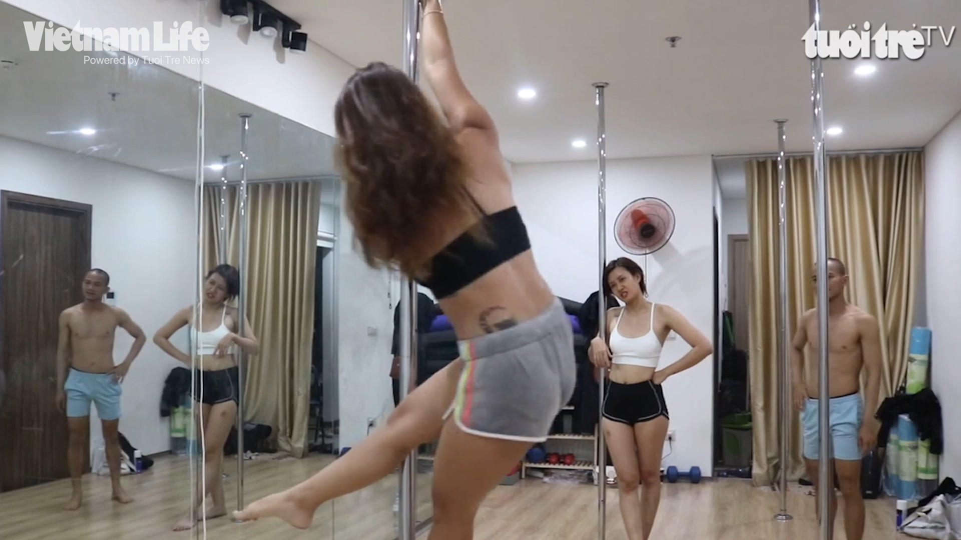 Ho Chi Minh City pole dance class changes learners for the better
