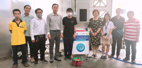 College freshmen in Vietnam launch automated medical screening, reminder system to combat COVID-19